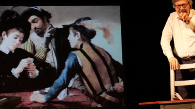 Il Caravaggio di Vittorio Sgarbi al Teatro Romano di Aosta