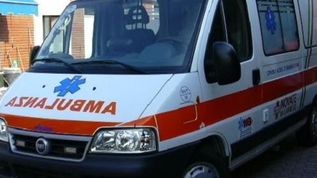 Ambulanza del 118, primo soccorso intervenuto nella vicenda