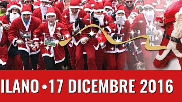 Babbo Running a Milano il 17 dicembre 2016