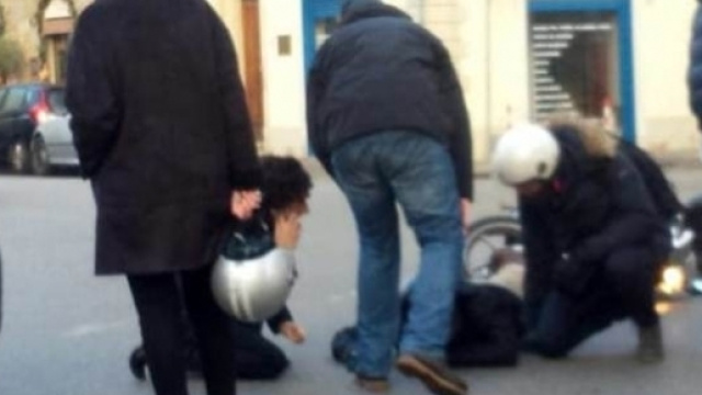 Incidente stradale per Agnese Landini