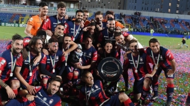 La squadra del Crotone - Serie A.