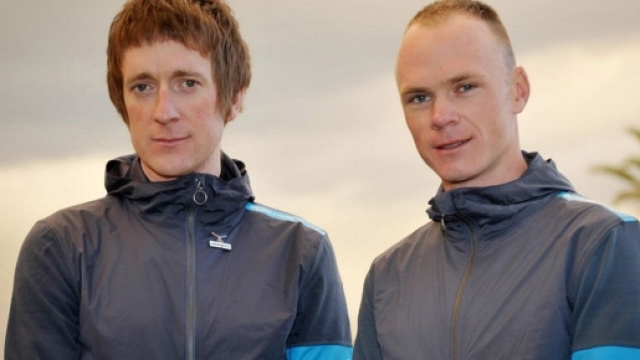 Bradley Wiggins e Chris Froome