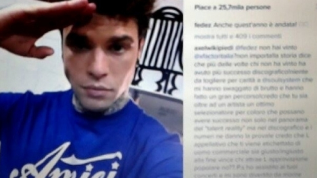 Il post pubblicato da Fedez subito dopo la finale di X Factor 10