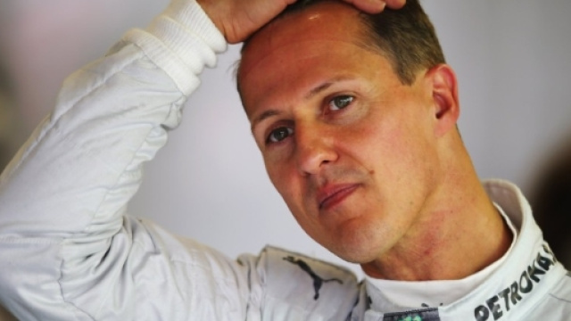 Michael Schumacher prima dell'incidente