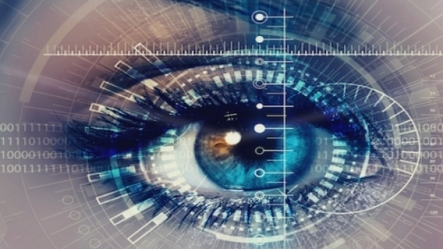 Immagine simbolica di un occhio artificiale