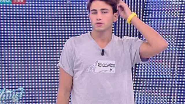Amici 16 Rccardo col bel faccino &egrave; tra i protagonisti di questa stagione