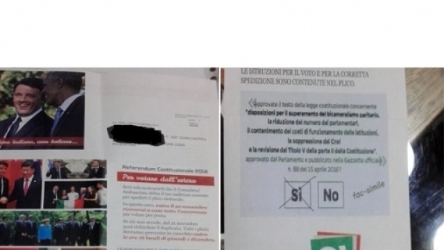Foglio informativo per gli italiani all'estero, dal Governo un piccolo consiglio su cosa votare