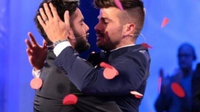 Nella foto Claudio e la sua scelta Mario
