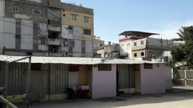 Uno dei centri in cui Terre Des Hommes e Naba'a lavorano con i profughi palestinesi