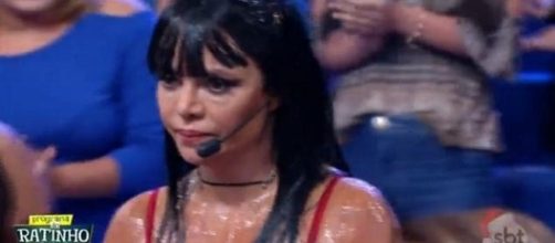 Valentina n&atilde;o gostou nada da brincadeira