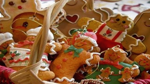 Dolci natalizi in Germania, biscotti allo zenzero.