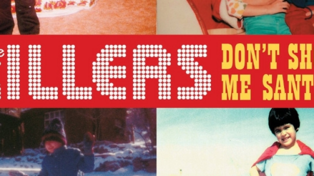 Copertina del cd singolo "Don't Shoot me Santa" dei The Killers.