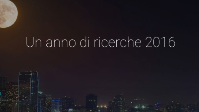 Copertina video Un anno di ricerche 2016