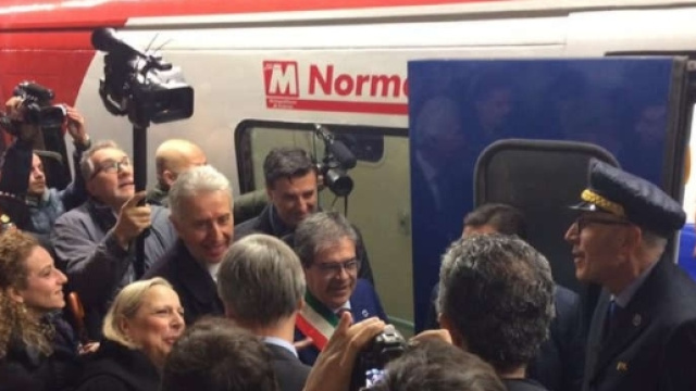 Inaugurazione Metro Catania Foto di LiveUniCt