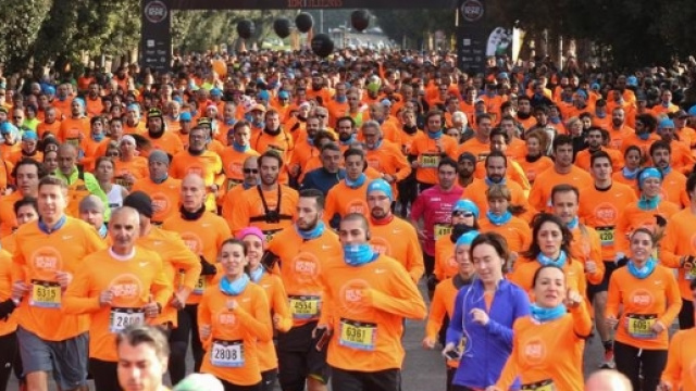 Foto Ansa. We run rome sabato 31 dicembre 2016 gara podistica di Roma