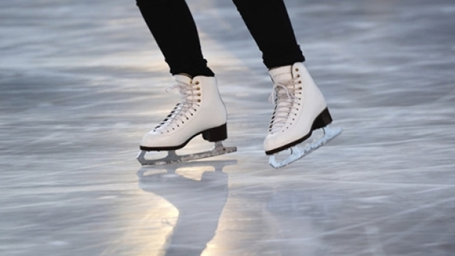 Piste di pattinaggio sul ghiaccio a Roma
