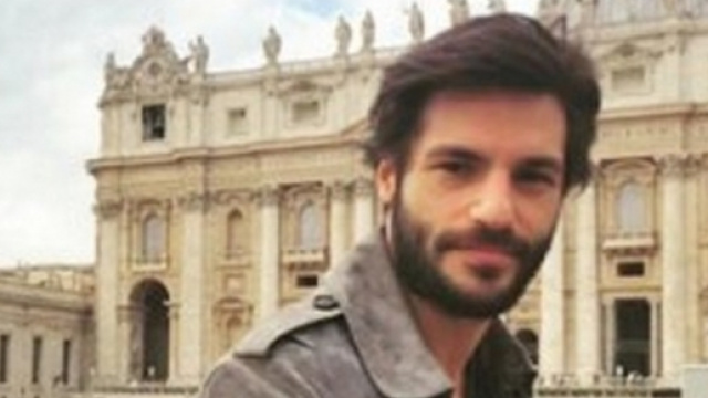Serkan Cayoglu a Roma, in occasione della registrazione della puntata di C'&egrave; posta per te