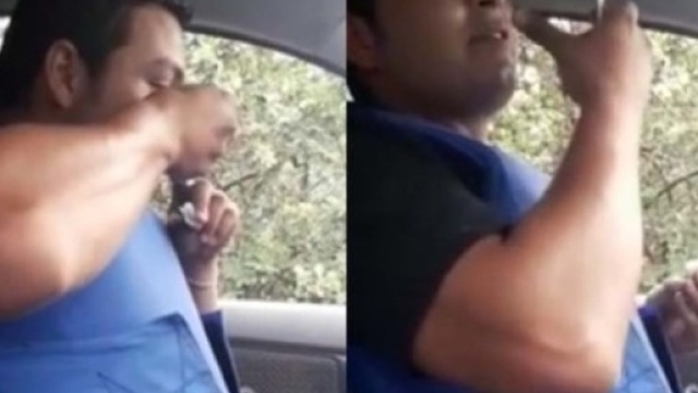 Polizziotto sniffa cocaina in servizio. Aghiaccente video - cr&oacute;nica