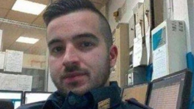 L'agente di Polizia Luca Scat&agrave;