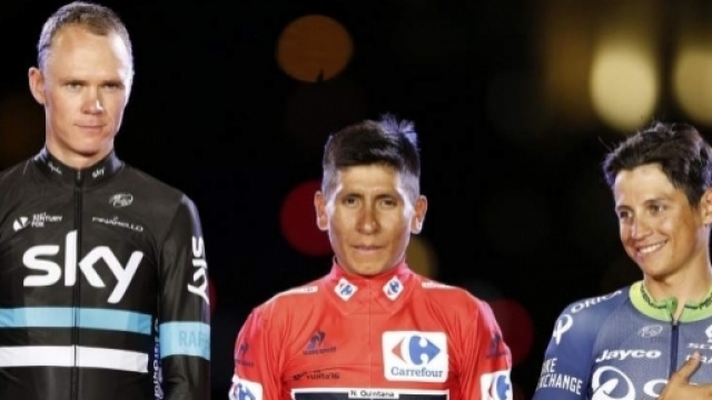 Nairo Quintana vincitore della Vuelta Espana