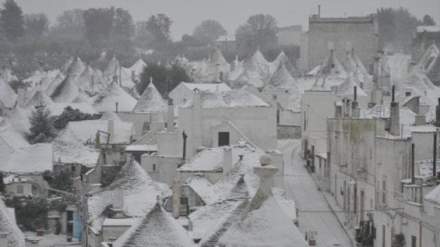 Previste nevicate in Puglia per il giorno dell'Epifania
