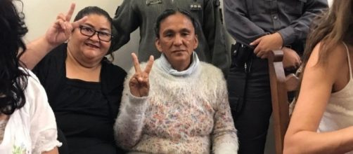 Milagro Sala rindiendo cuentas ante la justicia
