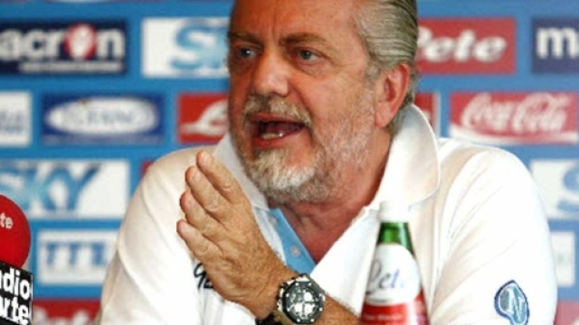 Aurelio De Laurentiis, presidente del Napoli