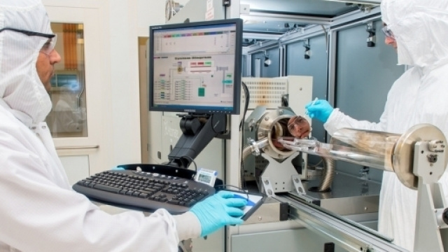 Un laboratorio di ricerca scientifica.