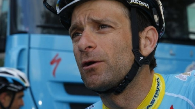 Michele Scarponi, alla quarta stagione nella Astana