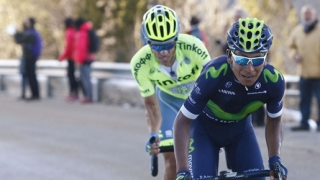 Nairo Quintana, uno dei leader del Team Movistar