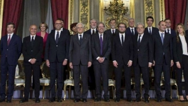 Governo Gentiloni, Giuramento al Quirinale