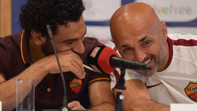 Salah e Spalletti ridono in conferenza stampa