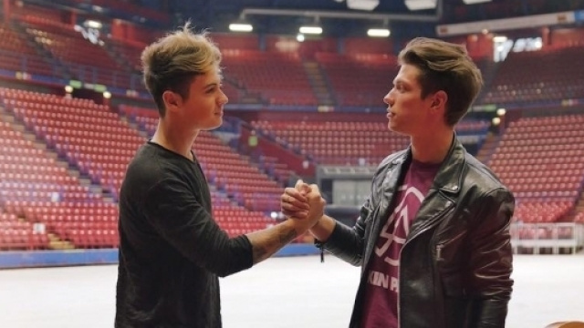 Benji e Fede al Forum di Assago in vista del nuovo tour che partir&agrave; in primavera