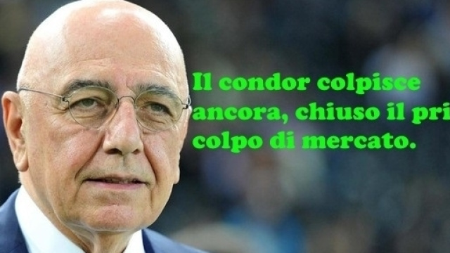 Calciomercato Milan: Galliani ha clamorosamente gi&agrave; chiuso per il primo colpo di mercato