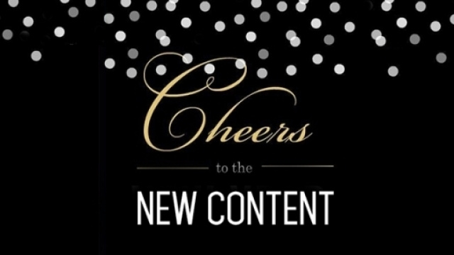 Cheers to the New Ye-... Content.