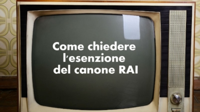 Come chiedere l'esenzione del canone RAI, ma &egrave; una truffa.