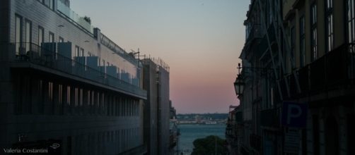 Atardecer en Lisboa. Fotograf&iacute;a concedida por Valeria Costantini