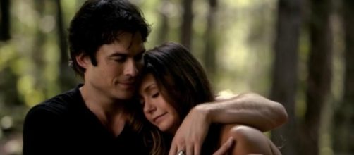 Damon Salvatore e Elena Gilbert