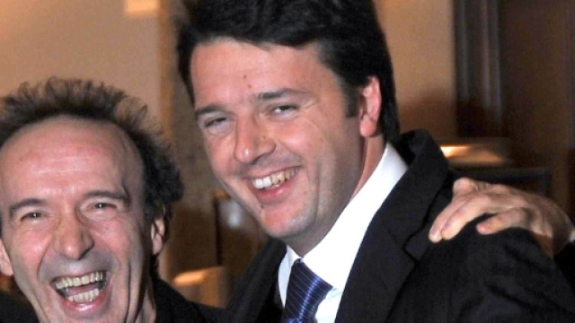 Il comico Roberto Benigni &egrave; tra i vip che ha pi&ugrave; apertamente sostenuto la riforma costituzionale