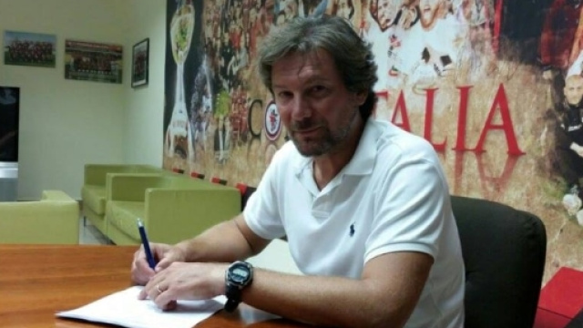 Giovanni Stroppa, allenatore del Foggia Calcio