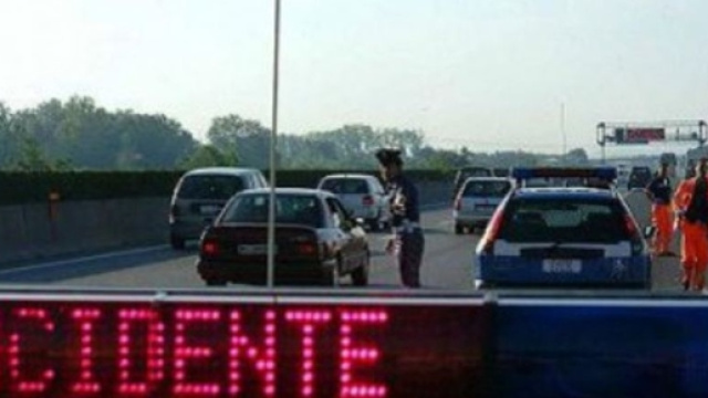 L'incidente &egrave; avvenuto nel primo pomeriggio di oggi