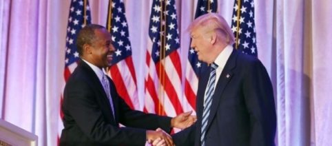 Trump designa al primer afroamericano para su gabinete