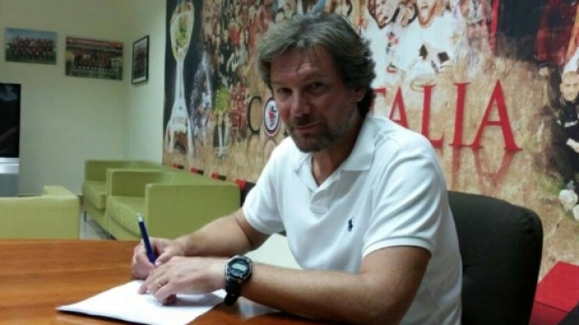 Giovanni Stroppa, allenatore del Foggia Calcio