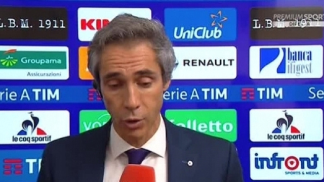 Paulo Sousa, allenatore Fiorentina
