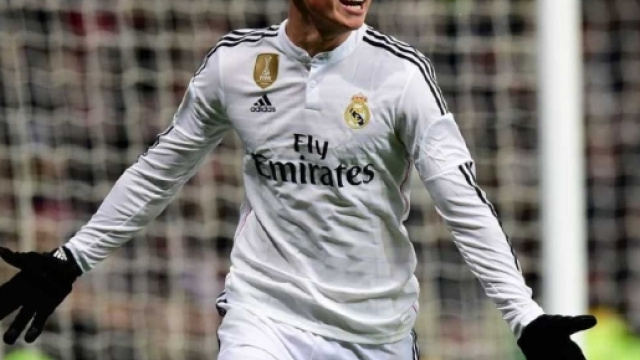 James Rodriguez centrocampista colombiano Real Madrid