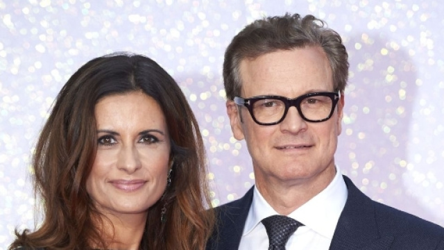 Colin Firth looks dapper as he cosies up to wife Livia at Bridget ... - mirror.co.uk