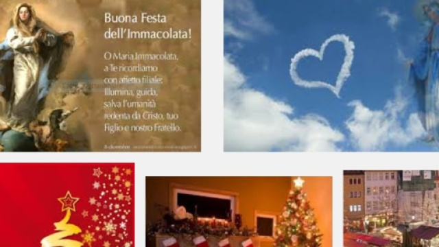 Frasi di auguri Buona festa dell' Immacolata