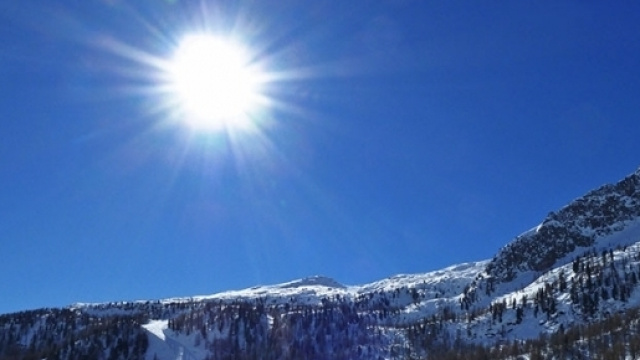 Immacolata con sole e alte temperature sulle montagne piemontesi