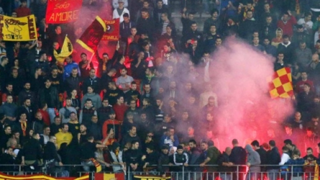 la curvanord dello stadio via del mare