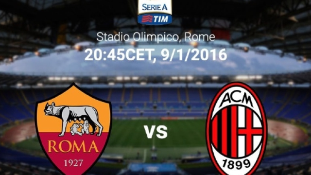 Pronostico Roma-Milan oggi 12 dicembre